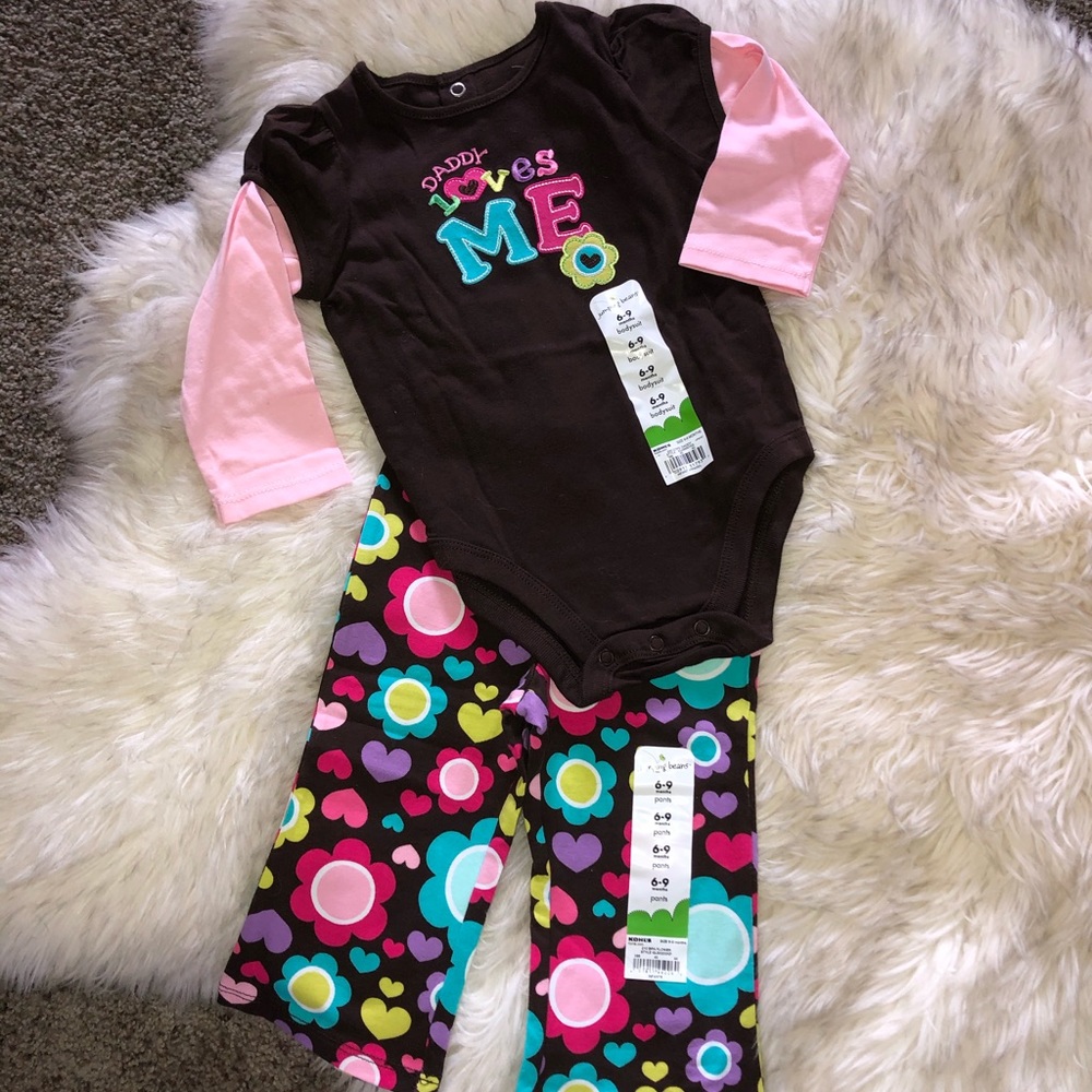 Jumping Beans “Daddy Loves Me” Outfit